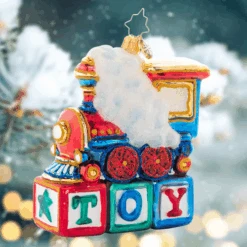 Christopher Radko Choo Choo Cheer Glass Christmas Ornament 1021613 -Northlight Sale Store 1021613 87369.1684414649