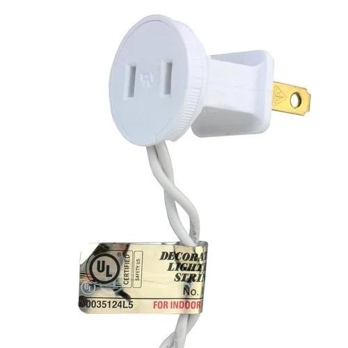 Mini Commercial Christmas Light Set - Clear - 300ct - 34' White Wire 2 Mini Commercial Christmas Light Set - Clear - 300ct - 34' White Wire - Image 2