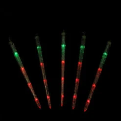 Northlight Set Of 5 Color Changing Cascading Icicle Christmas Light Tubes - 13 Ft Clear Wire -Northlight Sale Store 602jomrl8a1j6fvmeiwfxmzvvxxlx6rn 18293.1595894357