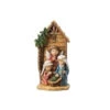 8" Brown And Blue Children's Nativity Scene Christmas Tabletop Decoration