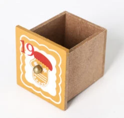 BRUBAKER Reusable Wooden Advent Calendar To Fill - Gingerbread House With LED Lighting - DIY Christmas Calendar 10.31 X 17.72 X 2.17 Inches -Northlight Sale Store AdventCalendar PETZ171446 4251219616681.3000.004 83696.1633721507