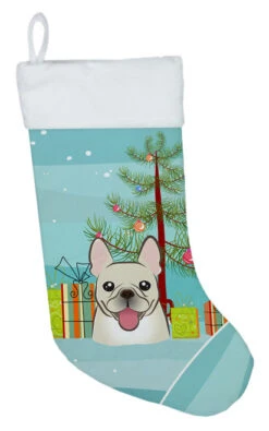 Christmas Tree And French Bulldog Christmas Stocking BB1610CS