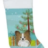 Christmas Tree And Papillon Christmas Stocking BB1620CS