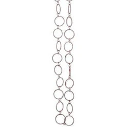 5' X 1.75" Pink Sparkling Glitter Round Circle Chain Artificial Christmas Garland - Unlit -Northlight Sale Store allstate xag148 fu 3 03724.1599267576