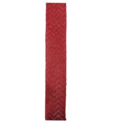 Northlight Wine Red Glitter Chevron Wired Christmas Craft Ribbon 2.5" X 10 Yards -Northlight Sale Store b0pbp3m6jemhgbmxgrcg0xsjrsyn4bb5 58604.1588869977