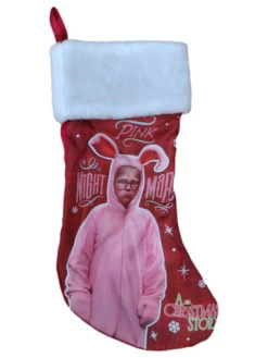 A Christmas Story Silky Red Ralphie Bunny Suit Holiday Christmas Stocking