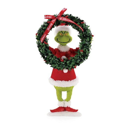 Department 56 Dept 56 Grinch Decorates Christmas Figure 1 Department 56 Dept 56 Grinch Decorates Christmas Figure