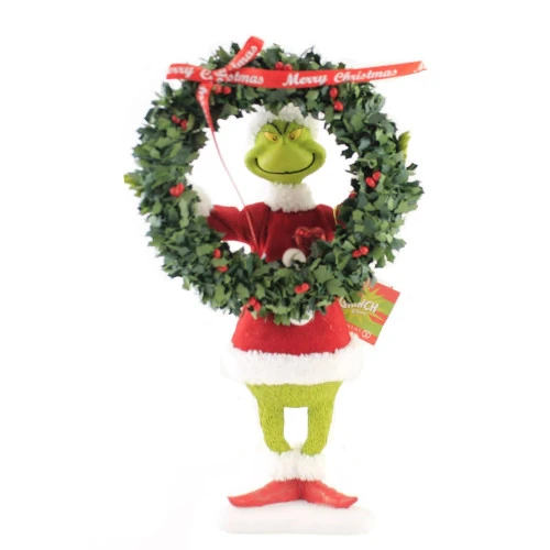 Department 56 Dept 56 Grinch Decorates Christmas Figure 2 Department 56 Dept 56 Grinch Decorates Christmas Figure - Image 2
