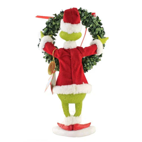 Department 56 Dept 56 Grinch Decorates Christmas Figure 3 Department 56 Dept 56 Grinch Decorates Christmas Figure - Image 3