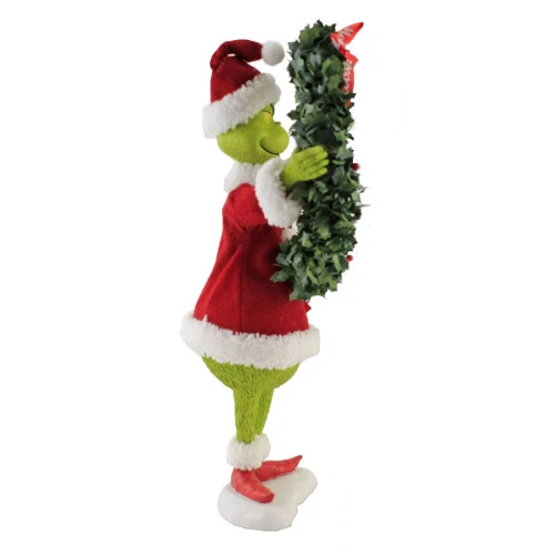 Department 56 Dept 56 Grinch Decorates Christmas Figure 4 Department 56 Dept 56 Grinch Decorates Christmas Figure - Image 4