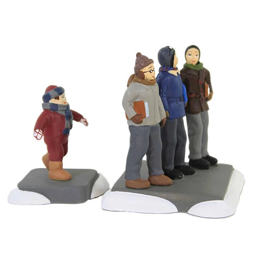 Department 56 Dept 56 A Christmas Story C'mon Guys Wait Up Christmas Figure 2 Department 56 Dept 56 A Christmas Story C'mon Guys Wait Up Christmas Figure - Image 2