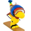 Hallmark Peanuts Skiing Woodstock Holiday Christmas Tree Ornament
