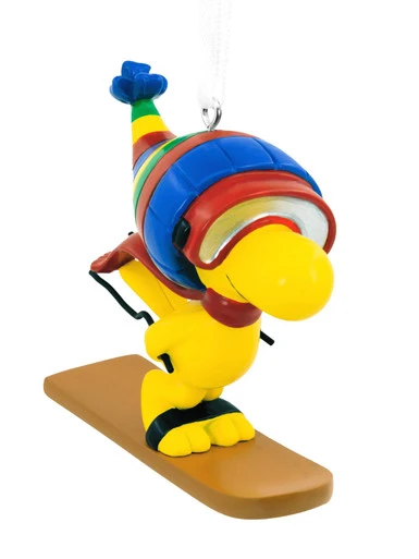 Hallmark Peanuts Skiing Woodstock Holiday Christmas Tree Ornament 1 Hallmark Peanuts Skiing Woodstock Holiday Christmas Tree Ornament