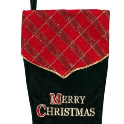 Northlight 19" Green And Red 'Merry Christmas' Christmas Stocking -Northlight Sale Store dyno1197410 2 22949.1636632928