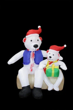 Northlight Lighted Polar Bear Family Outdoor Christmas Inflatable - 4' - Cool White Lights -Northlight Sale Store ej6sguzl2n5od9pi8vdr4htiqaskle8j 94593.1588405882