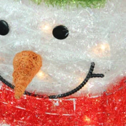 Northlight 38" Lighted White And Red Tinsel Snowman With Wreath Outdoor Christmas Decoration 5 Northlight 38" Lighted White And Red Tinsel Snowman With Wreath Outdoor Christmas Decoration -Northlight Sale Store f61cfnnpyszj4mhsd7hn02wijbmxyzmj 57978.1588402912