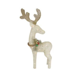 Northlight Lighted Reindeer Outdoor Christmas Decoration - 37.5" - Clear Lights