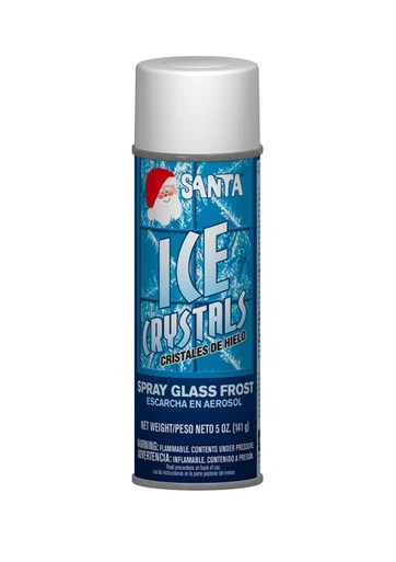Santa Winter White Christmas Ice Crystals Spray - 5 Ounces 1 Santa Winter White Christmas Ice Crystals Spray - 5 Ounces