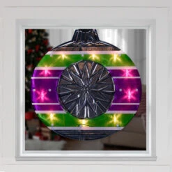 Christmas Central Lighted Shimmering Christmas Ornament Window Silhouette - 15.5" - Clear Lights 5 Christmas Central Lighted Shimmering Christmas Ornament Window Silhouette - 15.5" - Clear Lights -Northlight Sale Store impact13349 22027.1636461034