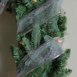 Northlight Shimmering Silver Diamond Christmas Wired Craft Ribbon 2.5" X 10 Yards 5 Northlight Shimmering Silver Diamond Christmas Wired Craft Ribbon 2.5" X 10 Yards -Northlight Sale Store jwqk3qujs3us4sa0jedqxrq1wotwaeim 09894.1588869550