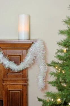 Northlight Iridescent Tinsel Commercial Christmas Garland - 50' X 4" - White - Unlit -Northlight Sale Store k8zudhlg8td4gknbuixjcwcczkzlrbhv 30609.1665580040