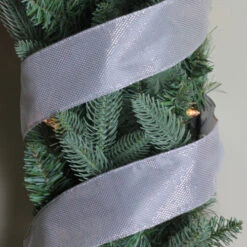 Northlight Silver Burlap Wired Christmas Craft Ribbon 2.5" X 10 Yards -Northlight Sale Store l5qgdty0gbaopuiknupv3y5kzhg9kipw 16742.1588870216