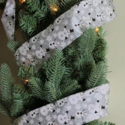 Northlight Silver Snowmen And Snowflakes Wired Christmas Craft Ribbon 2.5" X 10 Yards -Northlight Sale Store lv0llezwg925cmconowr28se1pxjmsiq 13656.1665173706