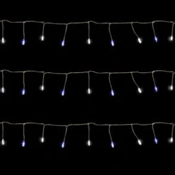 Northlight Set Of 40 Blue And White LED Fairy Christmas Lights With Remote Control 6’ -Northlight Sale Store northlight d20162044050bws2040 on20black 02 17467.1713924968