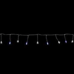 Northlight Set Of 40 Blue And White LED Fairy Christmas Lights With Remote Control 6’ -Northlight Sale Store northlight d20162044050bws2040 on20black 32738.1713924968
