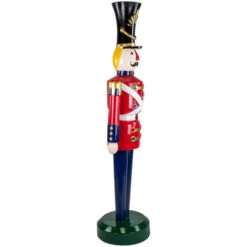 Northlight Fiberglass Commercial Christmas Toy Solider Soldier With Jewels - 6.25' -Northlight Sale Store northlight f95188 02 24880.1701883387