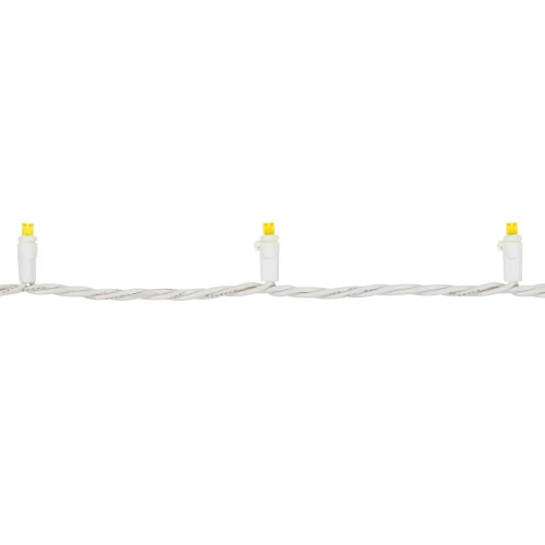 Northlight LED Wide Angle Christmas Lights - Yellow - 33' White Wire - 100 Ct 5 Northlight LED Wide Angle Christmas Lights - Yellow - 33' White Wire - 100 Ct - Image 5