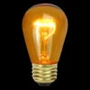 Northlight Incandescent S14 Christmas Replacement Bulbs - Amber - Pack Of 25