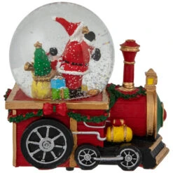 Santa Claus Musical Train Christmas Snow Globe - 6" 8 Santa Claus Musical Train Christmas Snow Globe - 6" -Northlight Sale Store northlight pm85864 03 96588.1700154054