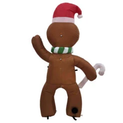 Lighted Inflatable Gingerbread Man Outdoor Christmas Decoration - 5' 11 Lighted Inflatable Gingerbread Man Outdoor Christmas Decoration - 5' -Northlight Sale Store northlight rp96509 04 39590.1723684239