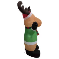 Northlight Lighted Inflatable Reindeer Outdoor Christmas Decoration - 4.25' -Northlight Sale Store northlight rp96513 03 22916.1726279107