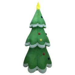 Northlight LED Lighted Inflatable Christmas Tree With Santa And Friends Outdoor Decoration - 8.25' -Northlight Sale Store northlight rp96514 04 75006.1726279108