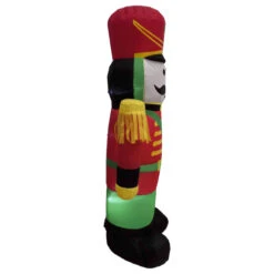 Northlight LED Lighted Inflatable Soldier Nutcracker Outdoor Christmas Decoration - 4.25' -Northlight Sale Store northlight rp96515 03 57902.1726279109