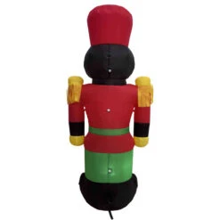 Northlight LED Lighted Inflatable Soldier Nutcracker Outdoor Christmas Decoration - 4.25' -Northlight Sale Store northlight rp96515 04 79920.1726279108