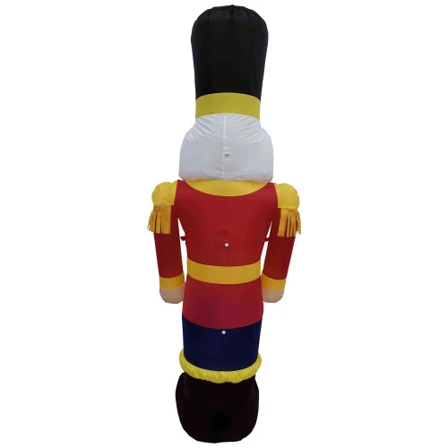 Northlight Lighted Inflatable Nutcracker Soldier Outdoor Christmas Decoration - 6.25' 6 Northlight Lighted Inflatable Nutcracker Soldier Outdoor Christmas Decoration - 6.25' - Image 6