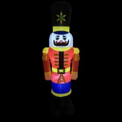 Northlight Lighted Inflatable Nutcracker Soldier Outdoor Christmas Decoration - 6.25' 8 Northlight Lighted Inflatable Nutcracker Soldier Outdoor Christmas Decoration - 6.25' -Northlight Sale Store northlight rp96516 on20black 25575.1726279109