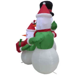 Northlight Lighted Inflatable Family Of Snowman Outdoor Christmas Decoration - 4' 9 Northlight Lighted Inflatable Family Of Snowman Outdoor Christmas Decoration - 4' -Northlight Sale Store northlight rp96522 02 27227.1726279106