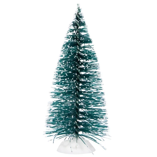 Northlight Frosted Mini Bottle Brush Pine Christmas Village Trees - 4" - Set Of 2 4 Northlight Frosted Mini Bottle Brush Pine Christmas Village Trees - 4" - Set Of 2 - Image 4