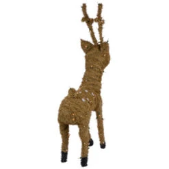 Northlight Pre-Lit Standing Reindeer With Spots Outdoor Christmas Decoration - Brown -Northlight Sale Store northlight z99471 02 80900.1704379354