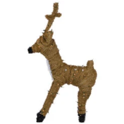 Northlight Pre-Lit Standing Reindeer With Spots Outdoor Christmas Decoration - Brown -Northlight Sale Store northlight z99471 03 62483.1704379355