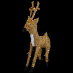 Northlight Pre-Lit Standing Reindeer With Spots Outdoor Christmas Decoration - Brown -Northlight Sale Store northlight z99471 on20black 58653.1704379354