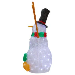 Northlight Lighted Commercial Grade Acrylic Snowman Outdoor Christmas Decoration - 23" -Northlight Sale Store northlight20a92006 2 51750.1638203369