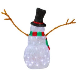 Northlight Lighted Commercial Grade Acrylic Snowman Outdoor Christmas Decoration - 23" -Northlight Sale Store northlight20a92006 3 37280.1638203369