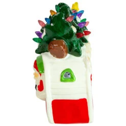 LED Lighted Santa And Snowman Camper Christmas Decoration - 7.75" -Northlight Sale Store northlight20dw92543 2 95024.1665260255