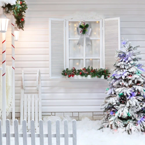 Northlight 19" LED Lighted Sliver Tinsel Bow Christmas Decoration 3 Northlight 19" LED Lighted Sliver Tinsel Bow Christmas Decoration - Image 3