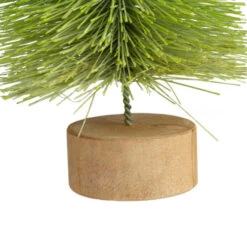 Northlight Bottle Brush Pine Artificial Christmas Tree With Wooden Base - 11" -Northlight Sale Store northlight20ja87652 3 sample 84456.1602207602